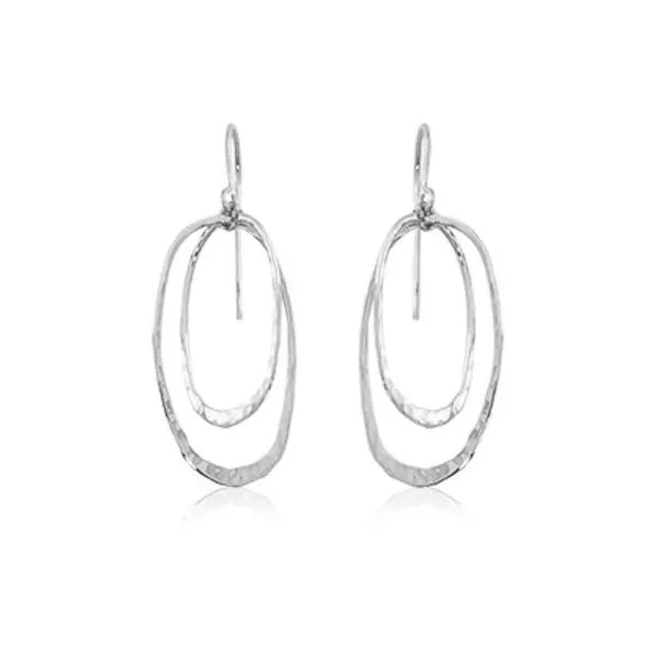 Sterling Silver Dangle Orbit Earrings Sam Dial Jewelers Pullman, WA