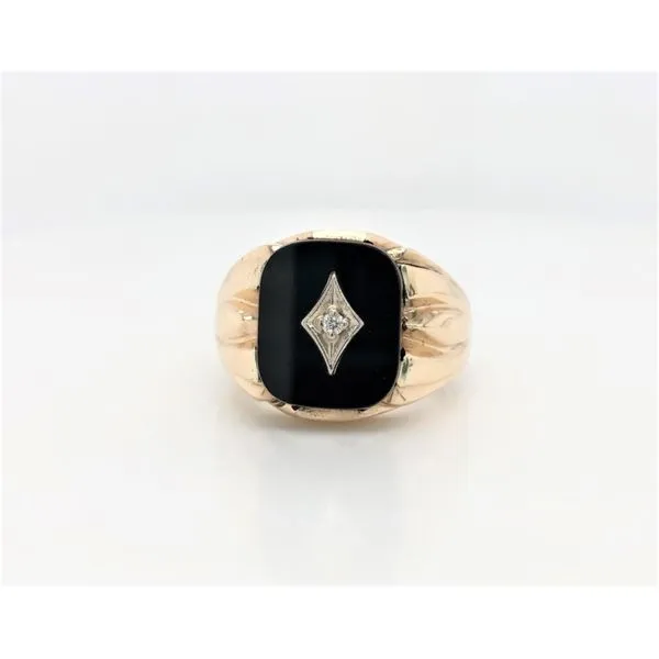 Gold and Onyx Men's Ring Sam Dial Jewelers Pullman, WA