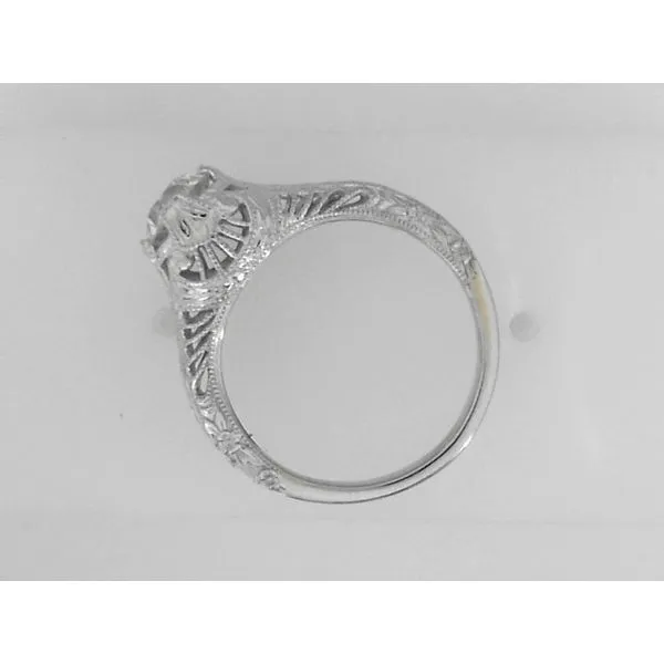 Antique Filigree Diamond Ring Image 2 Sam Dial Jewelers Pullman, WA