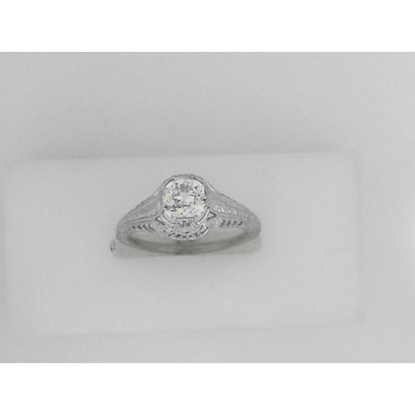 Antique Filigree Diamond Ring Sam Dial Jewelers Pullman, WA