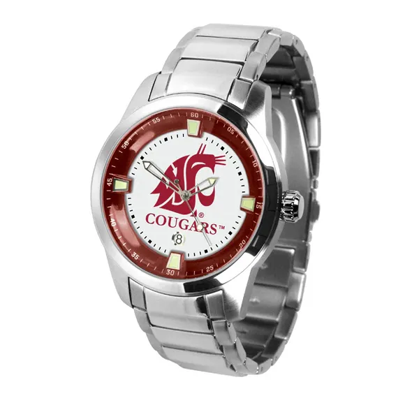 WSU MENS TITAN STEEL WATCH Sam Dial Jewelers Pullman, WA