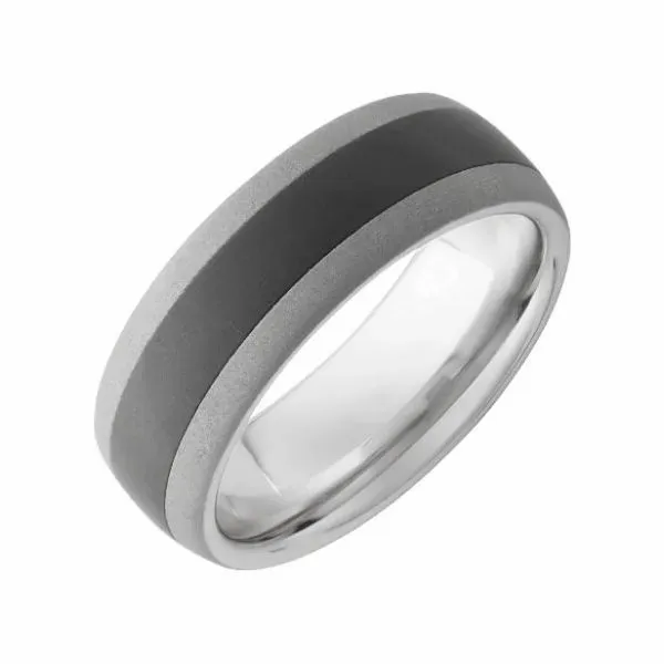 Men's Serinium Black Ring Sam Dial Jewelers Pullman, WA