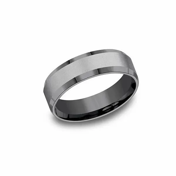 Tantalum Beveled Ring Sam Dial Jewelers Pullman, WA