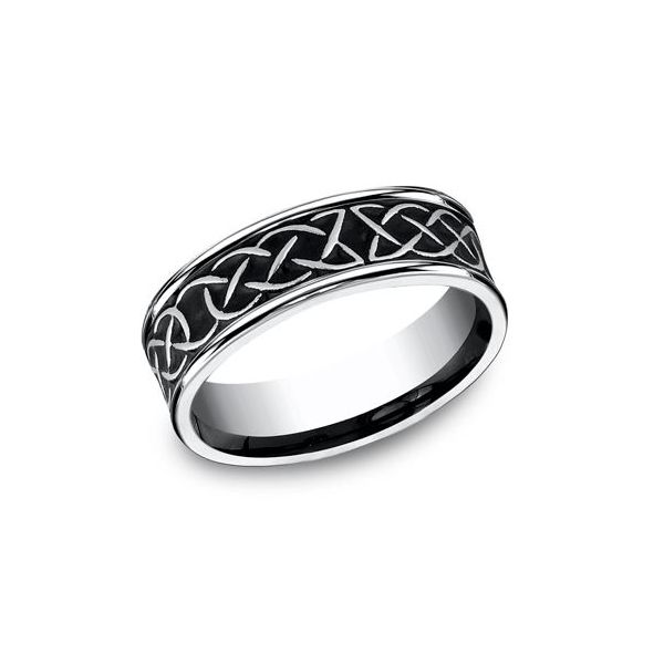 Cobalt Celtic Knot Ring Sam Dial Jewelers Pullman, WA