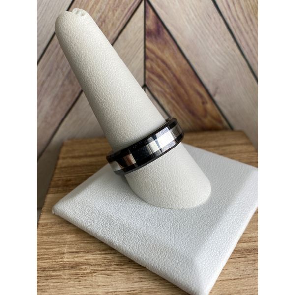 Men's Cobalt/Ceramic Ring Image 2 Sam Dial Jewelers Pullman, WA