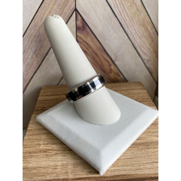 Men's Cobalt/Ceramic Ring Image 2 Sam Dial Jewelers Pullman, WA