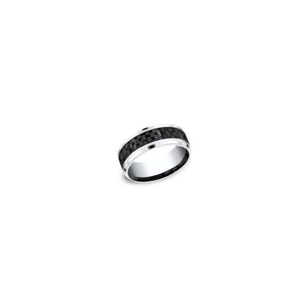 Men's Cobalt Carbon Fiber Ring Sam Dial Jewelers Pullman, WA