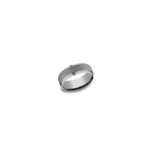 Men's Tantalum Polished Edge Ring Sam Dial Jewelers Pullman, WA