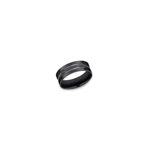 Black Titanium Mens Band