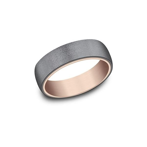 Rose Gold and Tantalum Band Sam Dial Jewelers Pullman, WA