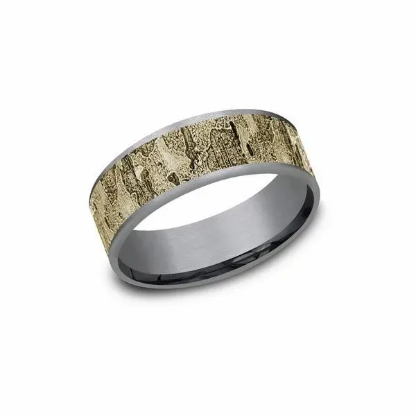 Yellow gold and Tantalum Ring Sam Dial Jewelers Pullman, WA