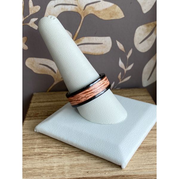 Black Diamond Ceramic Ring Image 2 Sam Dial Jewelers Pullman, WA