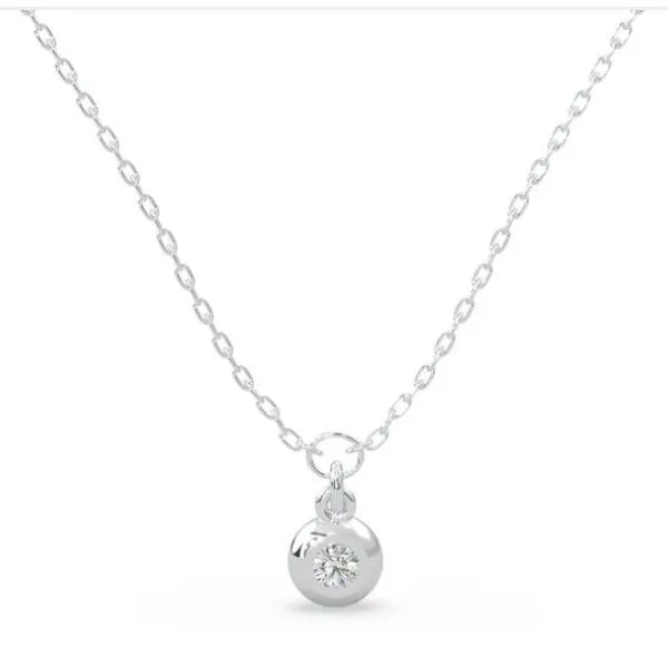 White Modern Electrum Spirit Origin Necklace Sam Dial Jewelers Pullman, WA