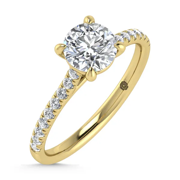 10KT Diamond Lab Grown Engagement Ring Image 3 S&E Jewelers Depew, NY