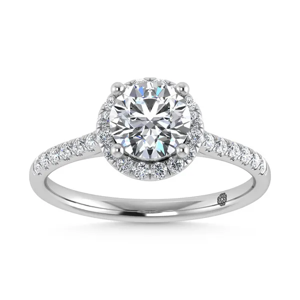 10KT Diamond Lab Grown Halo Engagement Ring S&E Jewelers Depew, NY