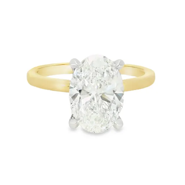 14K Yellow Gold Lab Diamond Engagement Ring S&E Jewelers Depew, NY