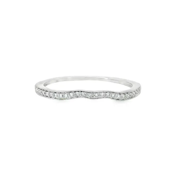 14K White Gold Diamond Wedding Band S&E Jewelers Depew, NY