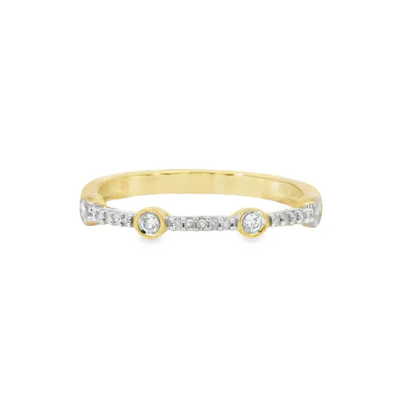 10K Yellow Gold Diamond Wedding Band S&E Jewelers Depew, NY