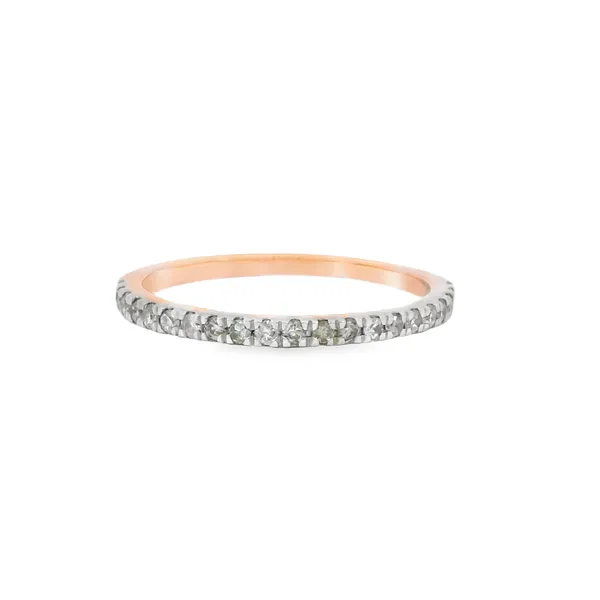 14K Rose Gold Diamond Wedding Band S&E Jewelers Depew, NY