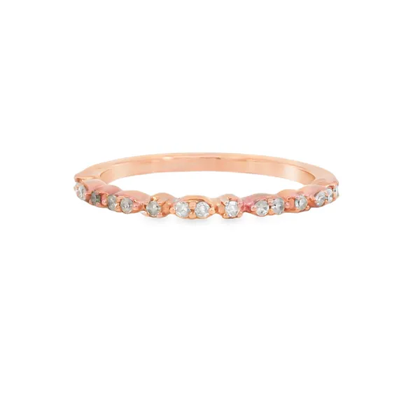 10K Rose Gold Diamond Band S&E Jewelers Depew, NY