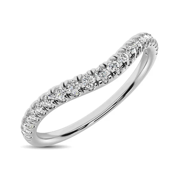 Diamond14KT Gold Wedding Band Image 2 S&E Jewelers Depew, NY