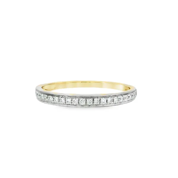 14K Yellow Gold Diamond Band S&E Jewelers Depew, NY