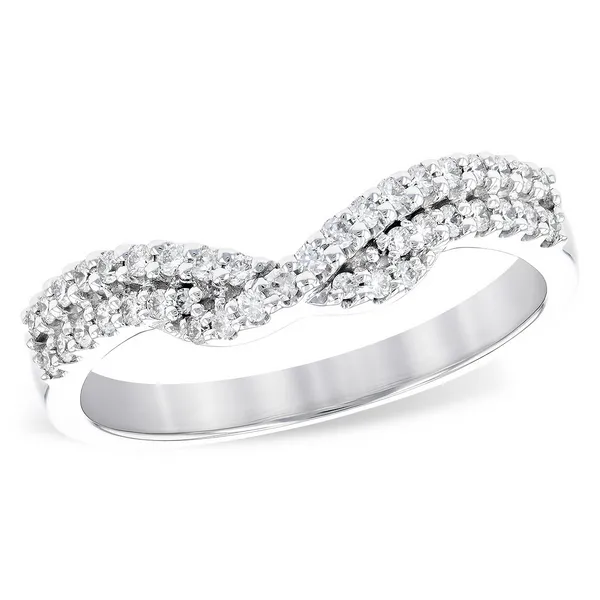 14K White Gold Ladies Diamond Band similar item image