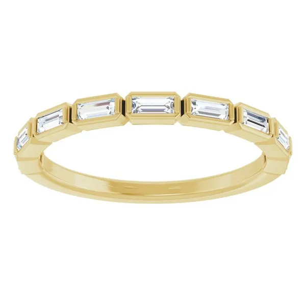 14K Yellow Gold Anniversary Band Image 3 S&E Jewelers Depew, NY