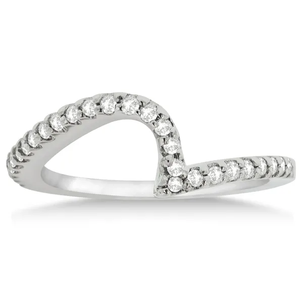 14K White Gold Matching Wedding Band S&E Jewelers Depew, NY