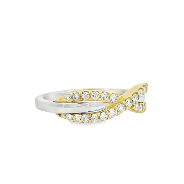 10K White Gold 0.33ctw Diamond Ring Image 2 S&E Jewelers Depew, NY