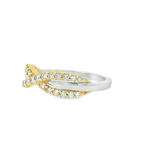 10K White Gold 0.33ctw Diamond Ring Image 3 S&E Jewelers Depew, NY