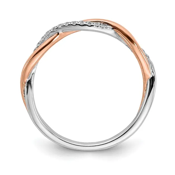 14KT Gold Diamond Wedding Band Image 2 S&E Jewelers Depew, NY
