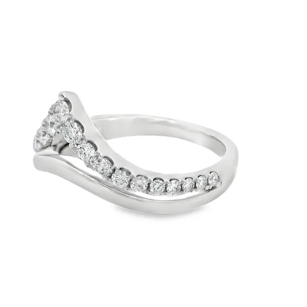 14KT Gold Diamonds Wedding Band Image 3 S&E Jewelers Depew, NY