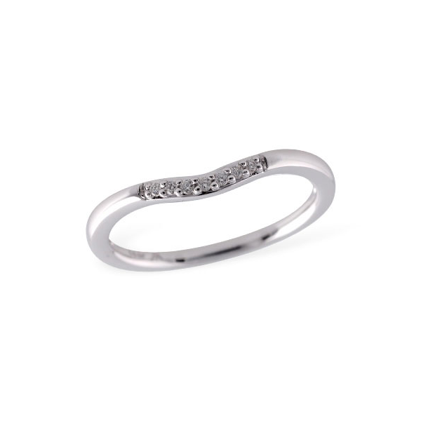 14K White Gold Ladies Diamond Band S&E Jewelers Depew, NY