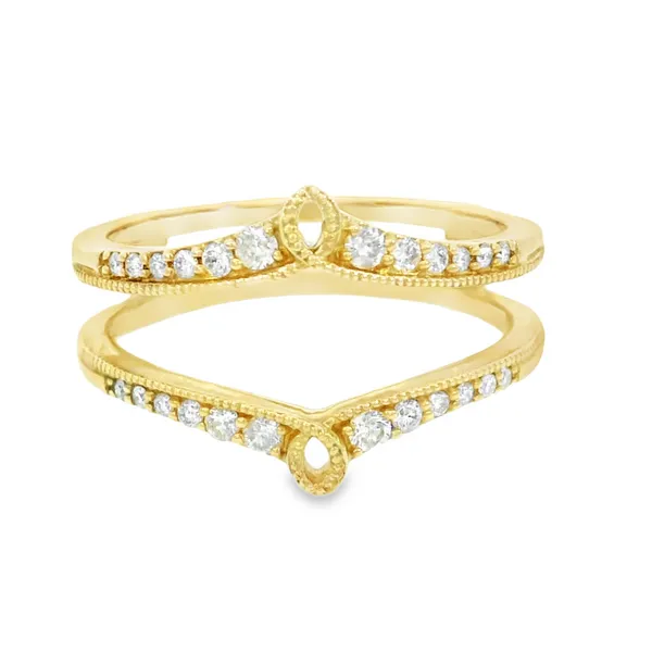 10K Yellow Gold Diamond Cradle S&E Jewelers Depew, NY
