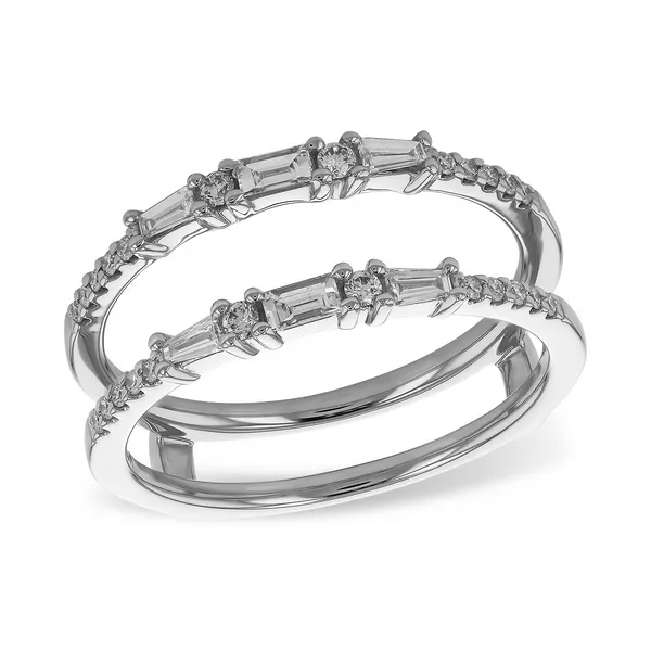 14K White Gold Diamond Wedding Band S&E Jewelers Depew, NY