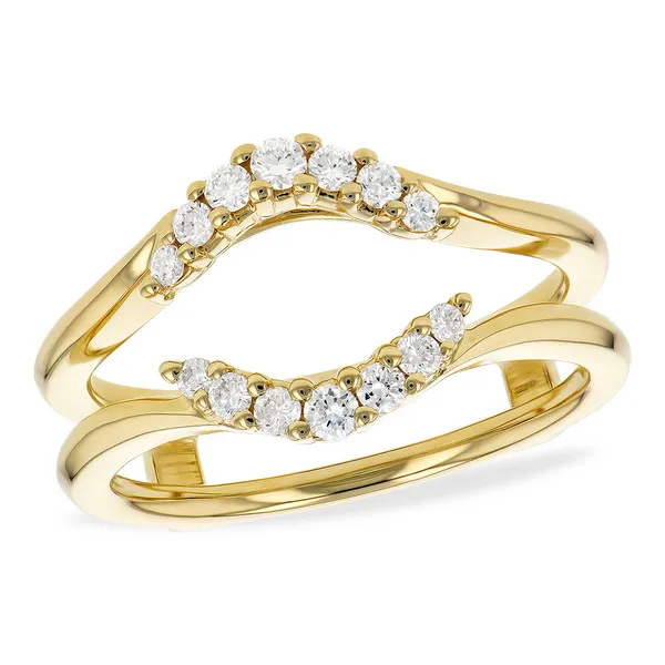 14K Yellow Gold Enhancer Wedding Band S&E Jewelers Depew, NY