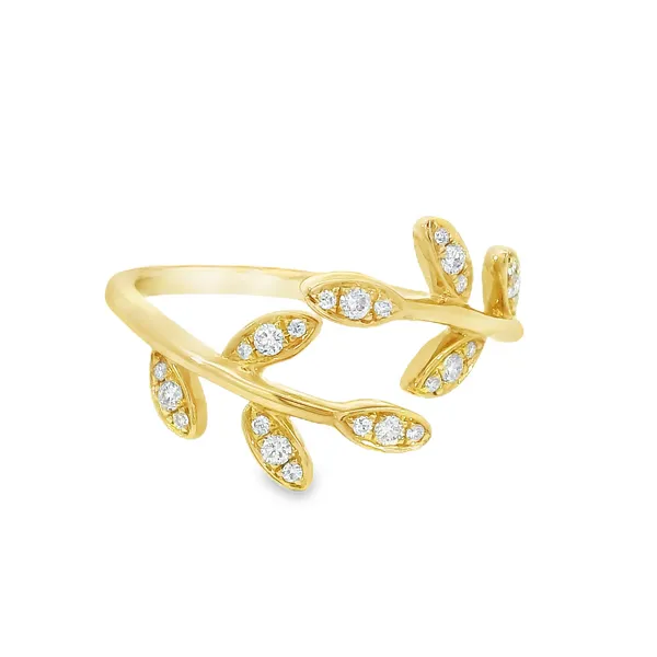 14K Yellow Gold Diamond Ring S&E Jewelers Depew, NY