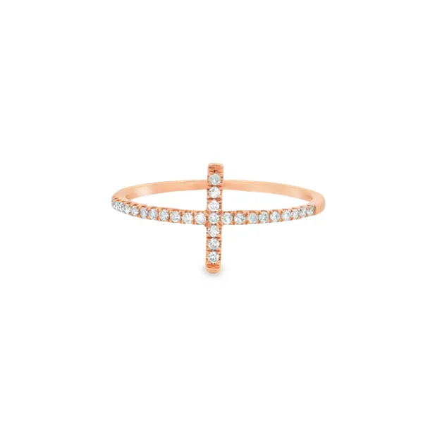14K Rose Gold Diamond Fashion Ring S&E Jewelers Depew, NY