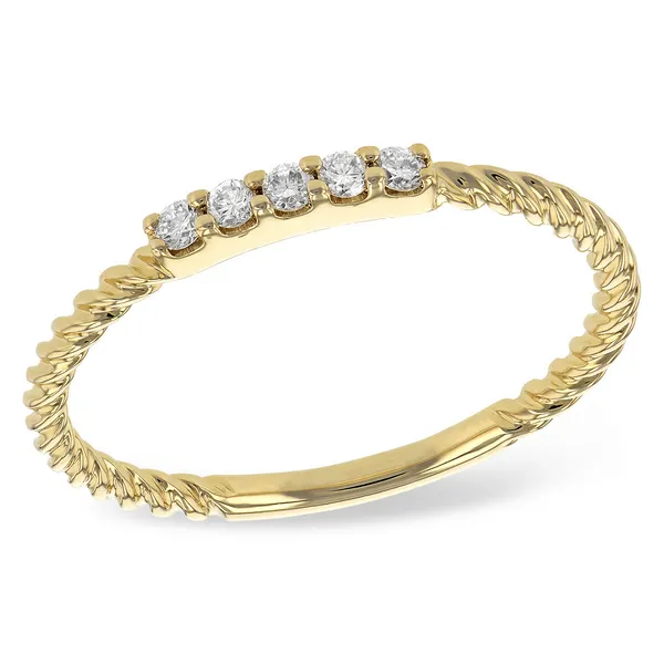 14K Yellow Gold Diamond Fashion Ring S&E Jewelers Depew, NY