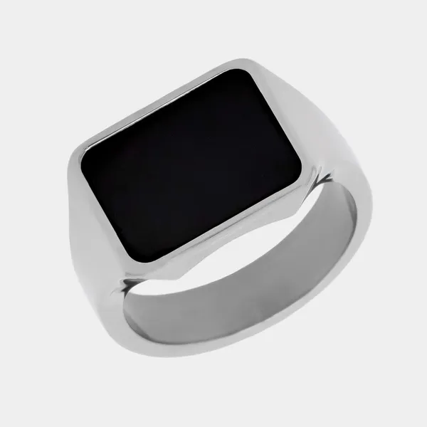 Elysium "Persius" Signet Diamond Men's Fashion Ring S&E Jewelers Depew, NY