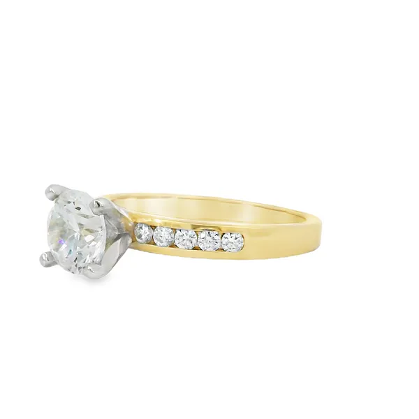 14Kt White Gold Imagine Bridal Semi Mount Ring Image 3 S&E Jewelers Depew, NY