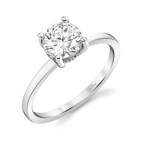 14K White Gold Diamond Semi-Mount Ring S&E Jewelers Depew, NY