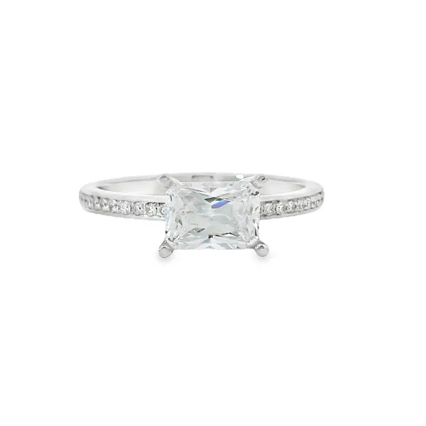 14K White Gold Diamond Ring S&E Jewelers Depew, NY