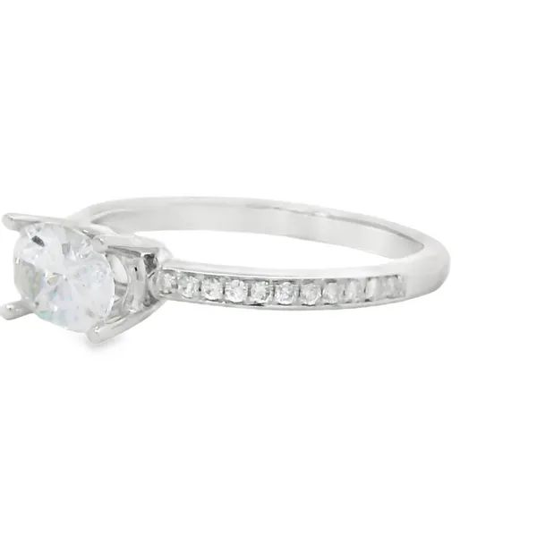 14K White Gold Diamond Ring Image 3 S&E Jewelers Depew, NY