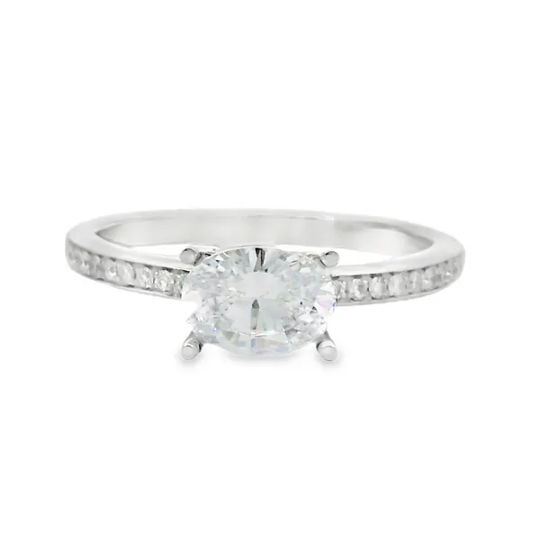 14K White Gold Diamond Ring S&E Jewelers Depew, NY