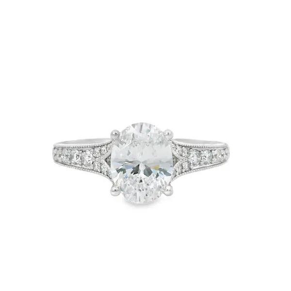 14K White Gold Engagement Ring S&E Jewelers Depew, NY