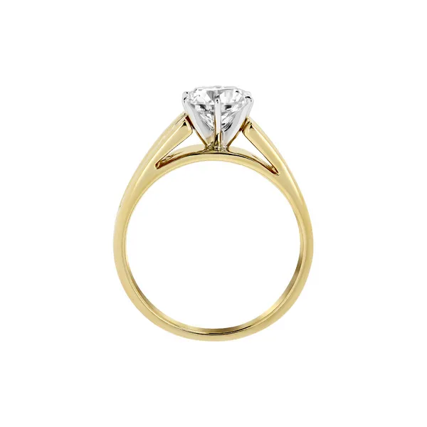 14KT Gold Diamonds Semi-Mount Image 2 S&E Jewelers Depew, NY