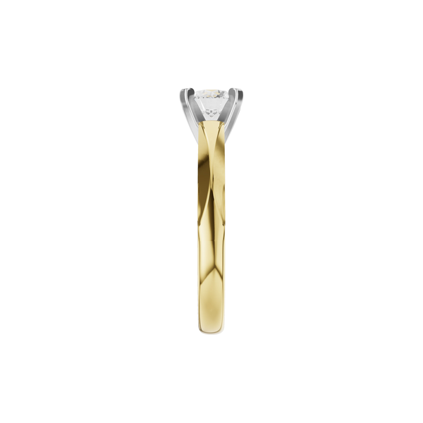 14K Yellow Gold Diamond Semi Mount Image 3 S&E Jewelers Depew, NY