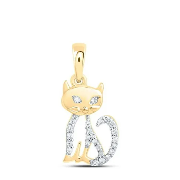 10KT Gold Diamond Pendant S&E Jewelers Depew, NY